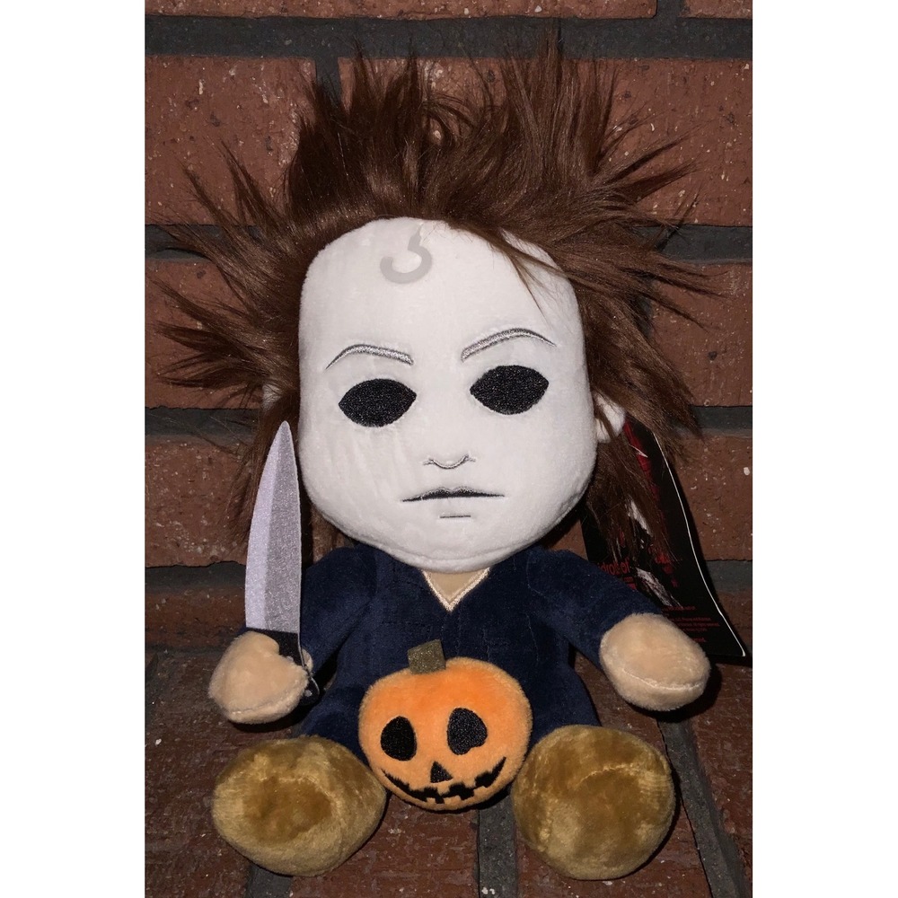 Kidrobot Phunny Michael Myers Halloween II Plush Stuffed Toy with Pumpkin 7"
